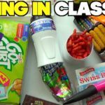 How do you sneak out food?