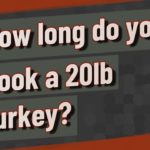 How long does it take to cook a 20lb turkey in a convection oven?