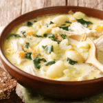 How many calories are in Olive Garden's chicken gnocchi soup?