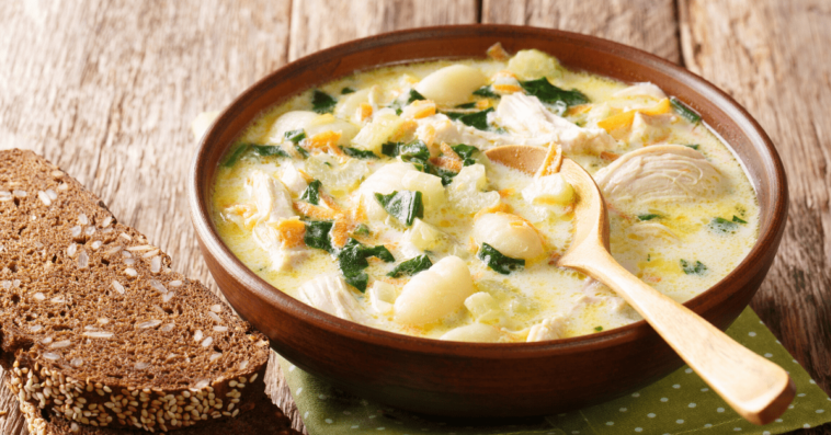 How many calories are in Olive Garden's chicken gnocchi soup?