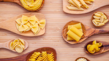 How many types of pastas are there?