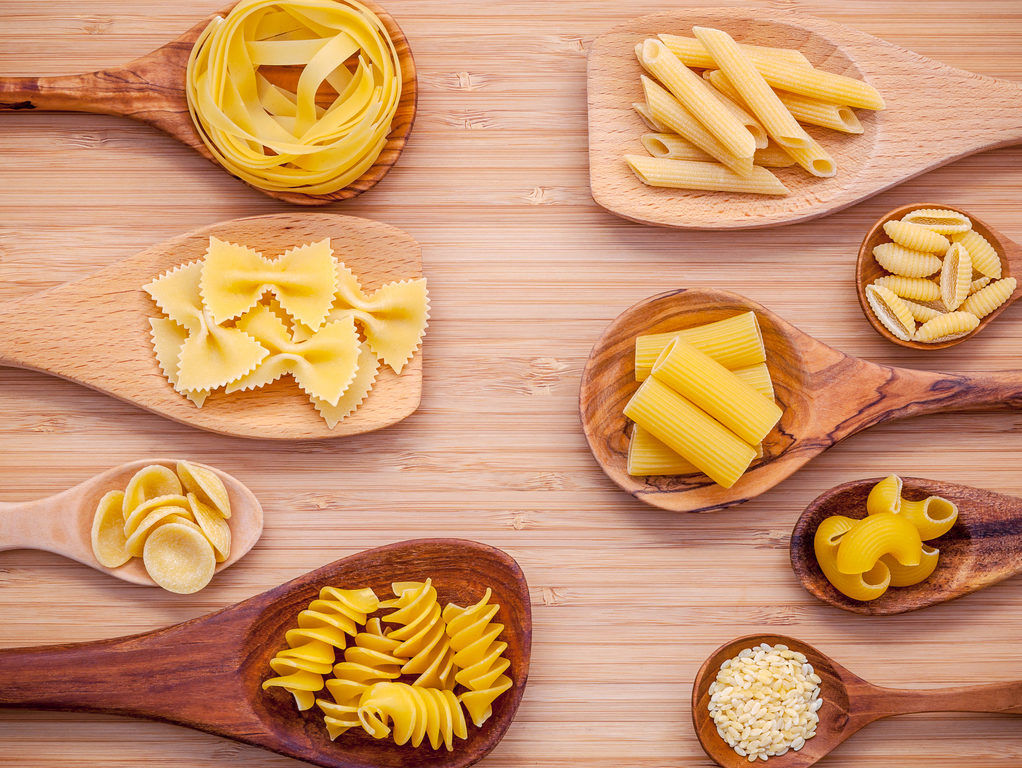 How many types of pastas are there?