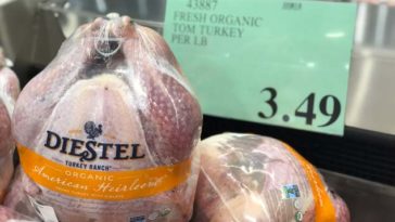 How much are fresh turkeys at Costco?