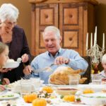 How much does the average family spend on Thanksgiving dinner?