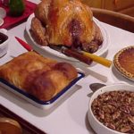 How much does the average person eat during Thanksgiving?