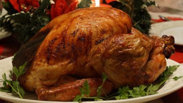 How much food is consumed on Thanksgiving?