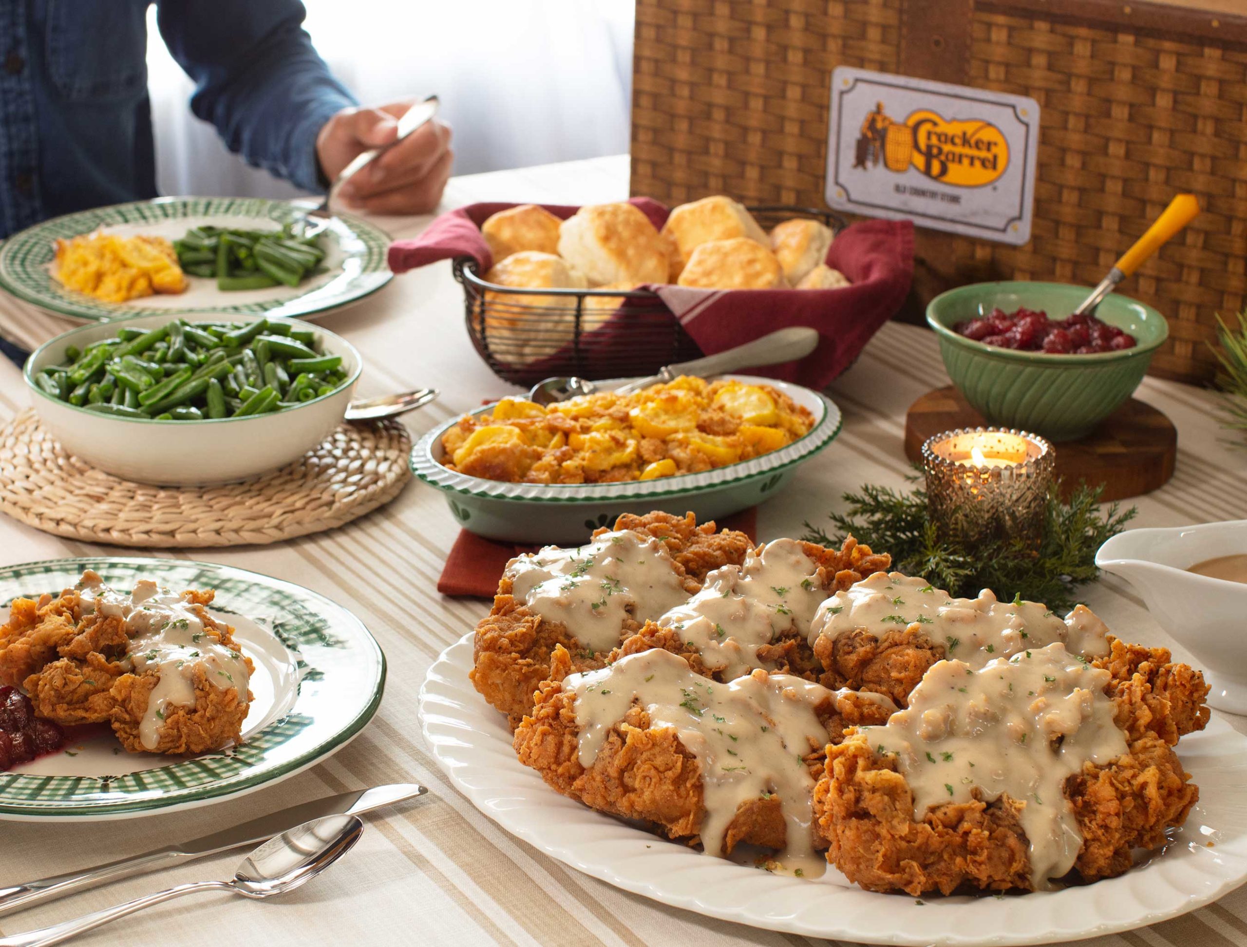 Cracker Barrel Thanksgiving ke bokae?