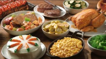 How much is Golden Corral on Christmas?