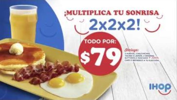 How much is a 2x2x2 at IHOP?