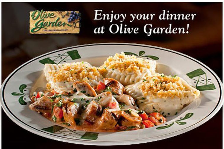 How much is a dinner for two at Olive Garden?