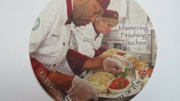 How much is a draft beer at Olive Garden?