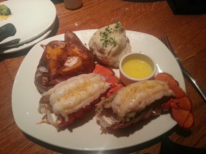 How much is lobster tail at Outback?