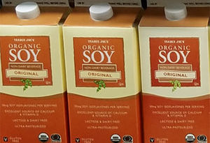 How much is milk at Trader Joe's?