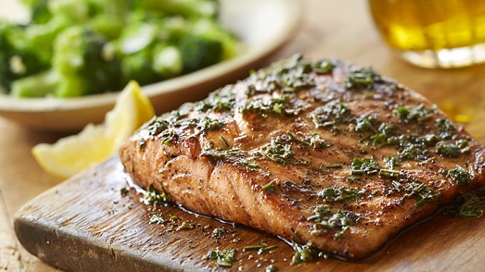 How much is salmon at Olive Garden?