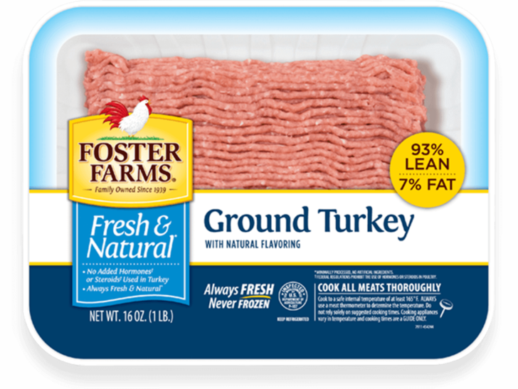 Is 93 percent lean ground turkey healthy?