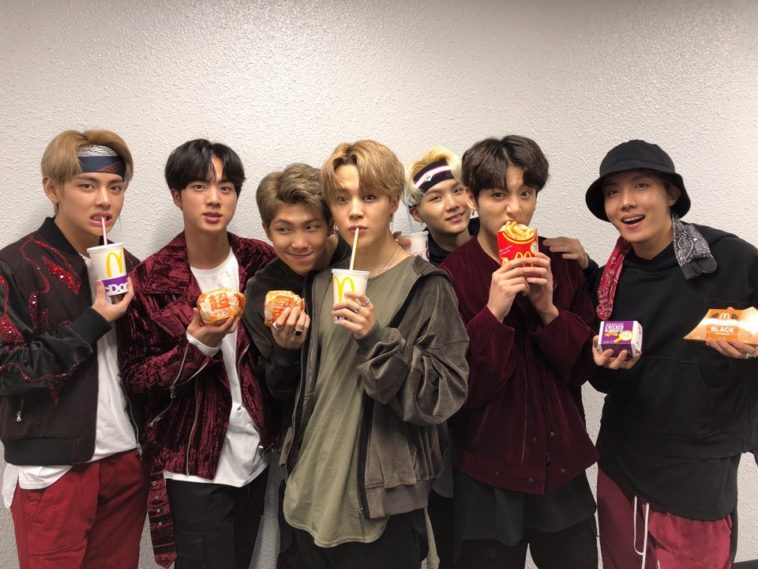 Is BTS Mcdonalds in Australia?