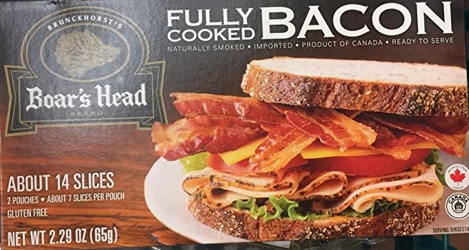 Is Boars Head precooked bacon gluten-free?