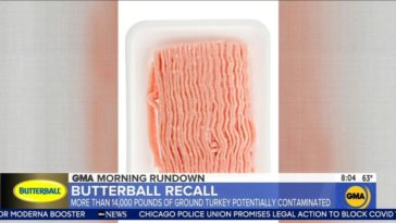 Is Butterball turkey on recall?