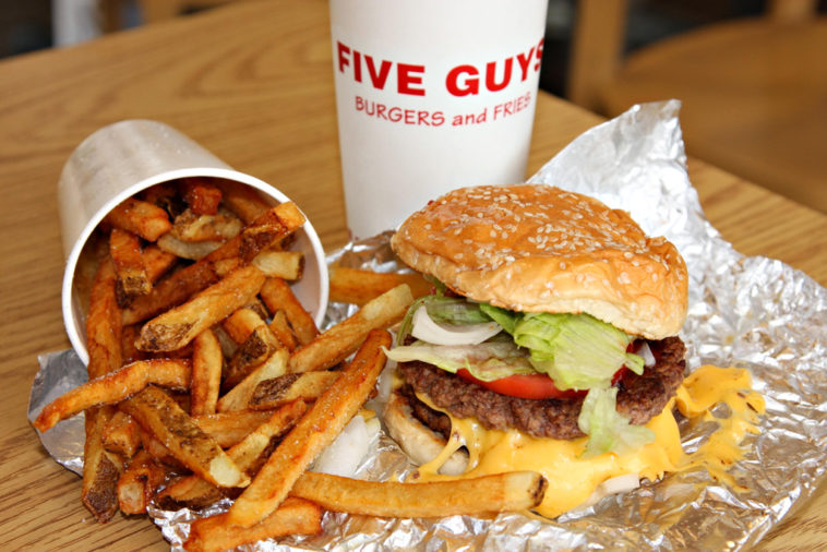 Is Five Guys meat frozen?