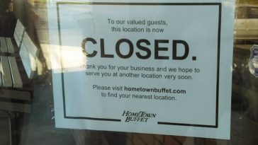 Is Hometown Buffet closed permanently?