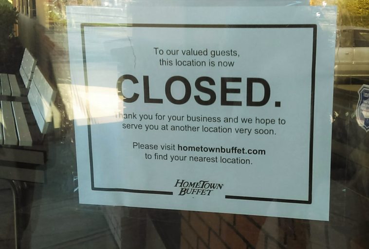 Is Hometown Buffet closed permanently?