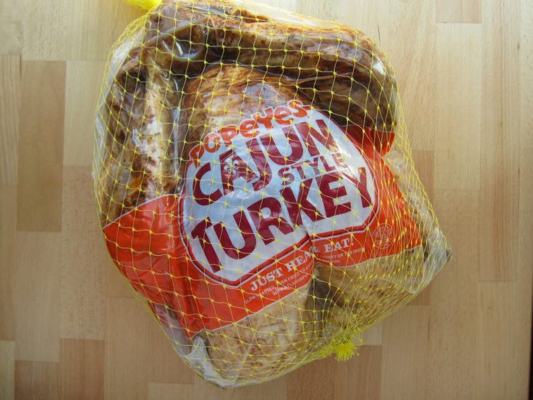 Is Popeyes Cajun Turkey frozen?