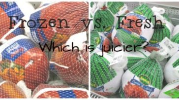 Is fresh turkey better than frozen?