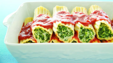 What are manicotti shells called?