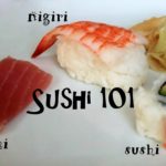 What are the 3 types of sushi?