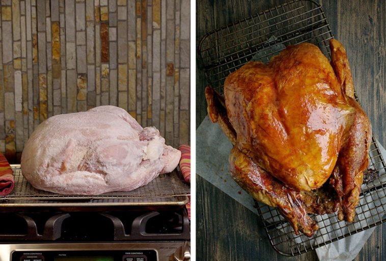 What can I do with a frozen cooked turkey?