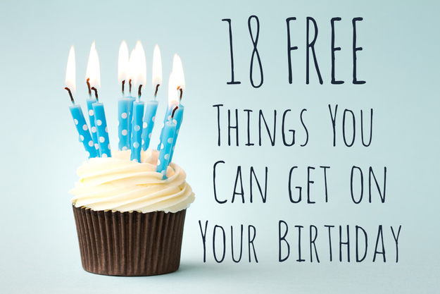What can you get for free on your birthday?