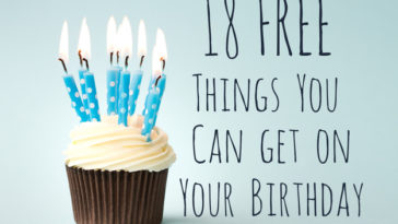 What can you get for free on your birthday?