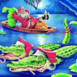 What do Cajuns call Santa?