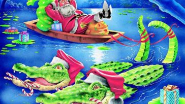 What do Cajuns call Santa?