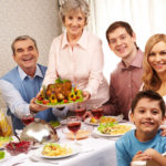 What do Southern people have for Thanksgiving?