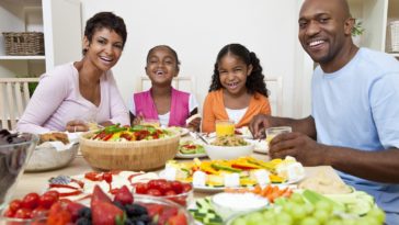What do black families eat?
