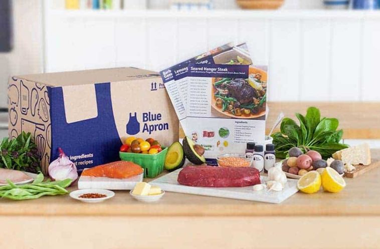 What do you get with blue apron?