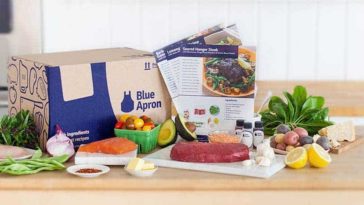 What do you get with blue apron?
