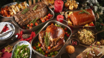 What do you serve at a Christmas Eve buffet?