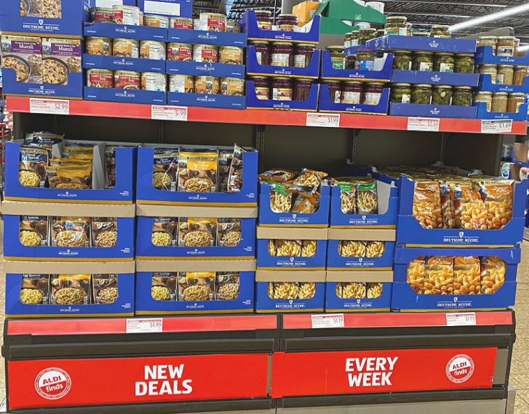 What does Aldi mean in German?