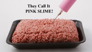 What fast food uses pink slime?