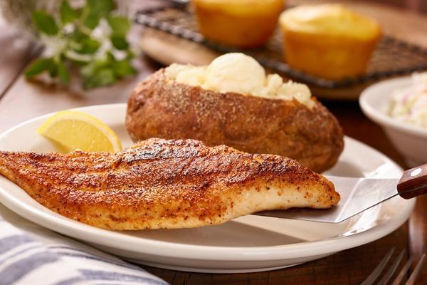 What fish does Cracker Barrel serve?