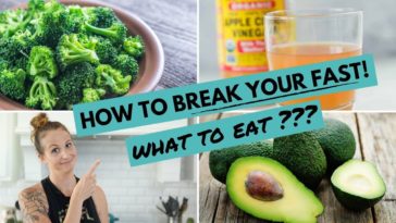 What foods break your water fast?