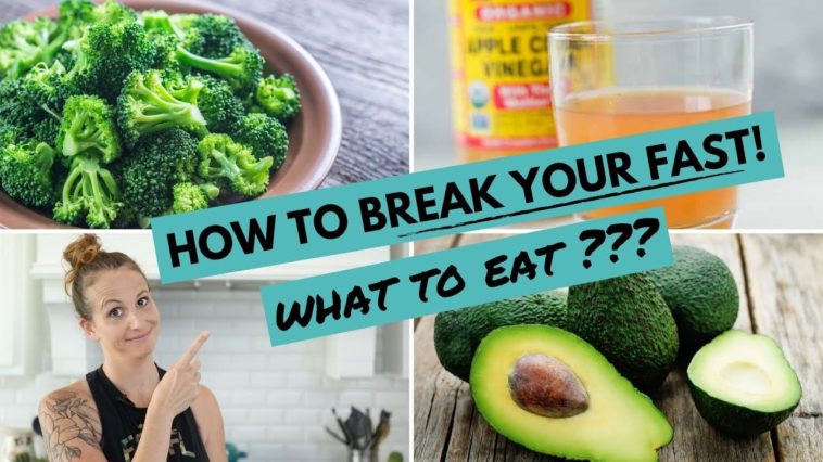 What foods break your water fast?