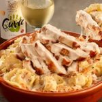 What is Asiago Tortelloni Alfredo?