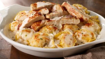 What is Asiago tortelloni Olive Garden?