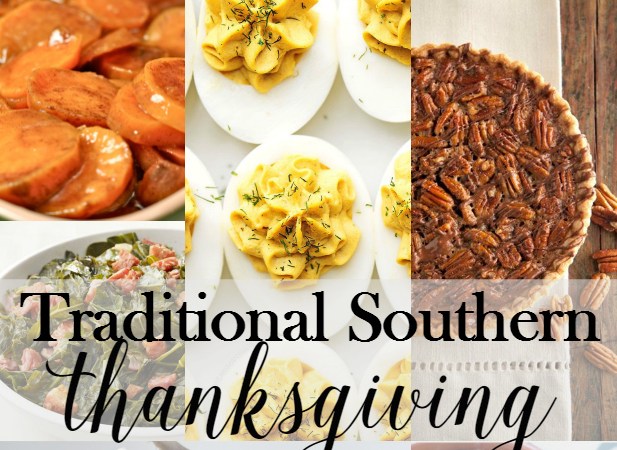 What is a traditional Southern Thanksgiving menu?