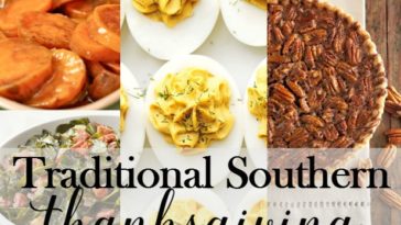 What is a traditional Southern Thanksgiving menu?