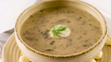 What is cream soup made of?