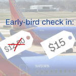 What is early bird special on Southwest?